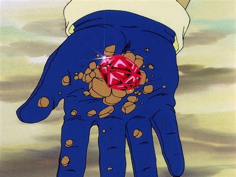The curse of blood rubies in dragonball